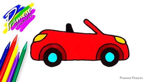 Mobil Mainan | Cara Menggambar dan Mewarnai Gambar untuk ...