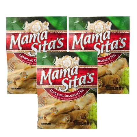 Mama Sitas Meal Mix Lumpiang Shanghai 40g Pack Of 3 Lazada Ph