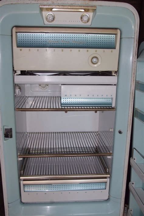 Wrm4300wbr, wrm4300sb, wbe5100sb, wte5200sb, wfm3600wb. Vintage 1950's Retro Westinghouse Food File Refrigerator ...