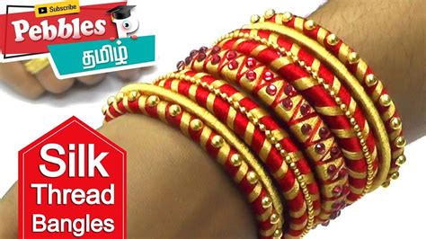 How To Make Silk Thread Bangles Diy Bridal Bangles Making At Home