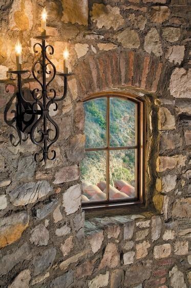 Lovely Window Space Exterior Stone Rustic Stone Brick Masonry