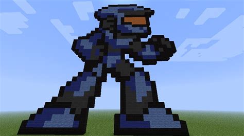 Halo Armor Blue Minecraft Project