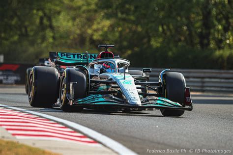 F1 Russell Wins Shock Pole For Hungarian Gp