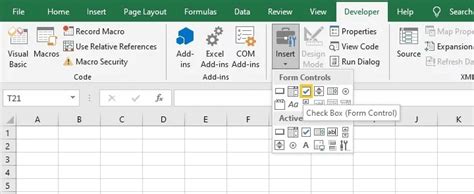 How To Insert Checkbox In Excel Step By Step Guide