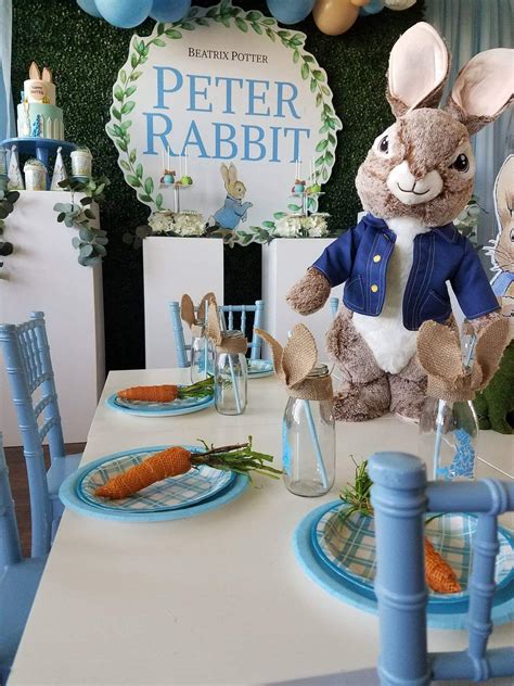 Peter Rabbit Birthday Party Ideas | Photo 1 of 8 | Catch My Party