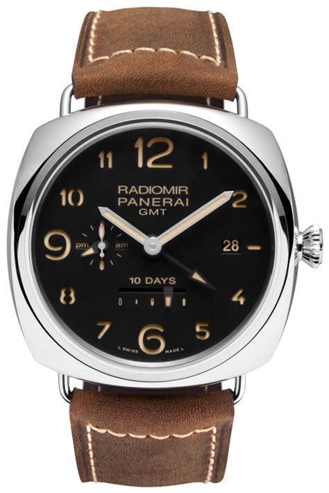 Panerai Radiomir 10 Days Gmt Automatic Acciaio 47mm Pam 480 47mm