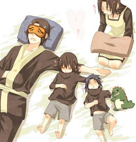 Gambar Keluarga Sasuke Dan Itachi