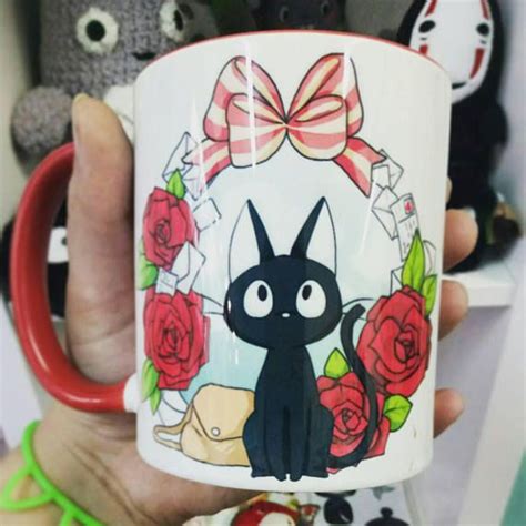 Jiji Cat Cup Show Your Love Among Ghiblis Kikis Delivery Service Film