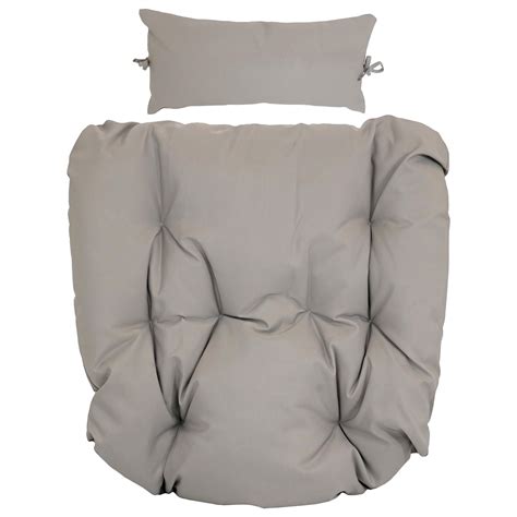 More enjoyable with replacement cushions for. Sunnydaze Egg Chair Cushion Replacement with Head Pillow ...