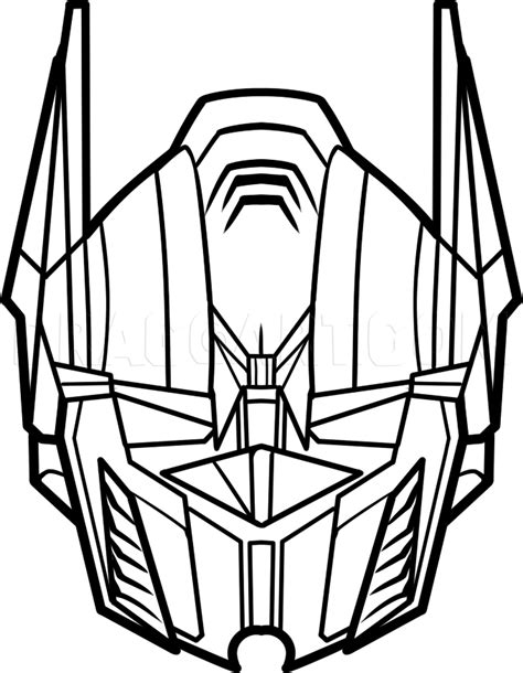 Optimus Prime Truck Transformers Transformers Drawing Transformers