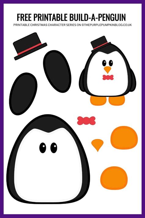 Free Penguin Printables Templates Free Printable Templates