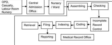 Functional Activity Flow Chart Medical Records Department Download