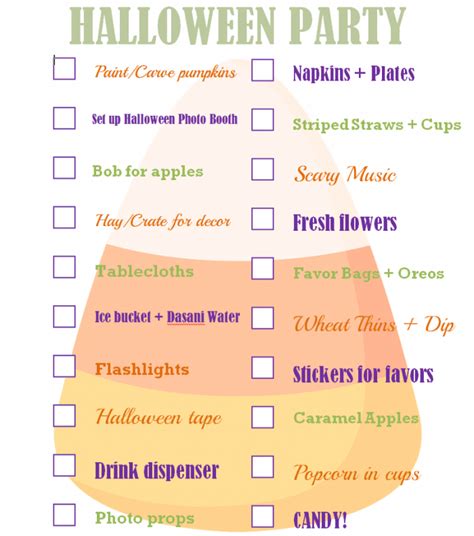 The Ultimate Halloween Party Checklist