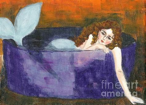 A Trapped Mermaid By Jingfen Hwu Mermaid Wall Art Mermaid Art