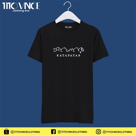 Katapatan Baybayin Shirt Tagalog Baybayin Words Shirt Unisex