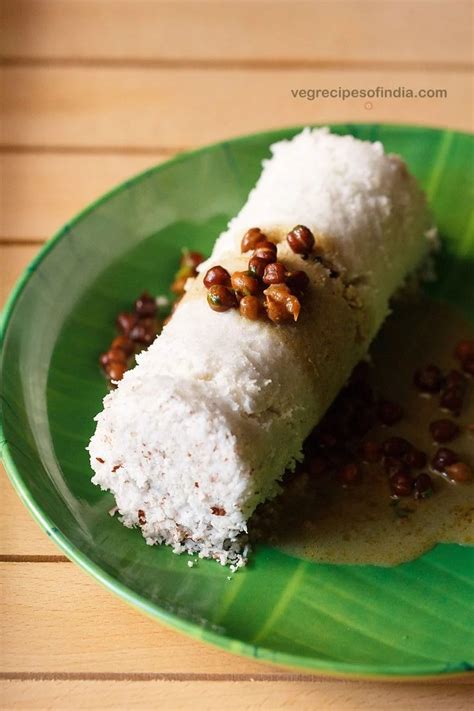 Puttu Recipe How To Make Kerala Puttu Recipe Soft Rice Puttu Recipe