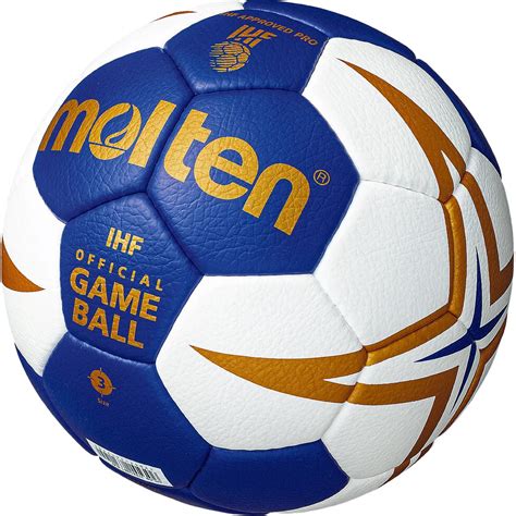 Molten Handball H3x5001 Bw Top Wettspielball Ihf Game Ball Gr 2 3