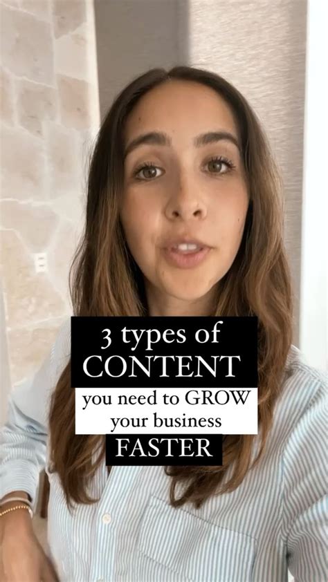3 Types Of Content To Grow Your Business Faster Self Improvement Tips Life Hacks Websites