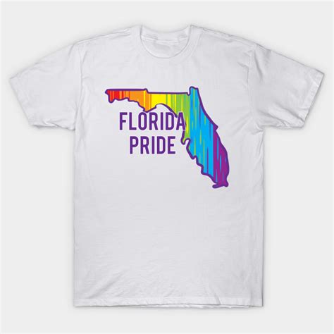 Florida Pride Florida T Shirt Teepublic