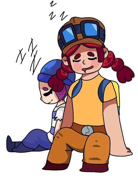 Aquí les dejo unos fanarts de la nueva brawler colette uwu. Jessie and penny sleep | Brawl Stars Amino