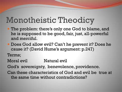 Ppt Chapter 11 Theodicy Powerpoint Presentation Free Download Id