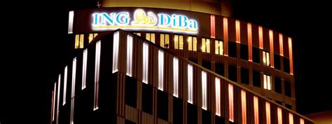 Sie schätzen besonders den umgang der ing mitarbeiter mit kundenanfragen ihre freundlichkeit und das gefühl dass ihnen wirklich weitergeholfen wird. Fassadenbeleuchtung ING-DiBa AG Headquarter "LEO"