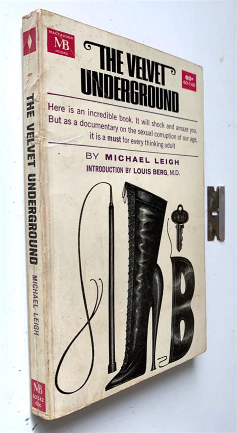 The Velvet Underground Book By Michael Leigh Pleasures Of Past Times