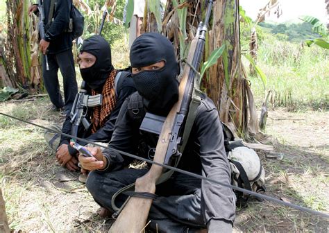 Young Fighters From The Moro Islamic Liberation Front Milf At A Rebel