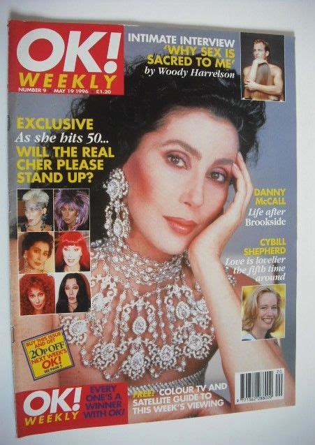 Ok Magazine Cher Cover 19 May 1996 Issue 9