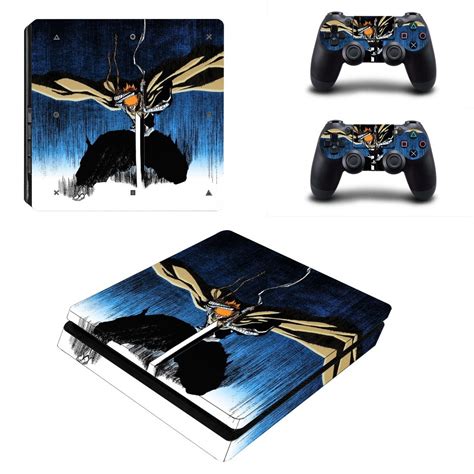 Anime Grim Reaper Decal Skin For Ps4 Slim Console And Controllers