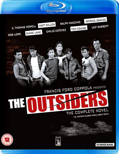 The Outsiders Blu Ray 2019 Matt Dillon Rob Lowe Tom Waits C Thomas Howell
