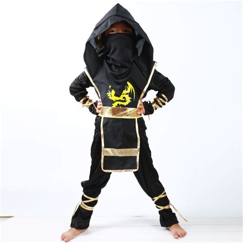 Buy Kids Ninja Costumes Halloween Party Boys Samurai