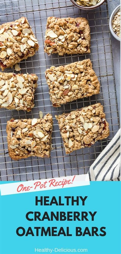 Maybe you would like to learn more about one of these? Easy Cranberry Oatmeal Bars from the Healthy Eating One ...