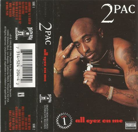 2pac All Eyez On Me 1996 Cassette Discogs