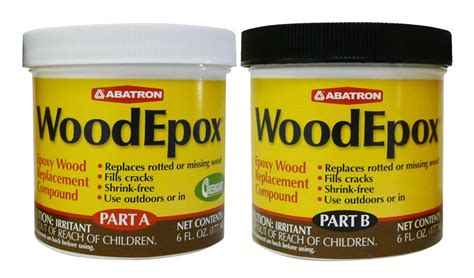 Abatron Woodepox Weab6or Wood Restoration System Paste Slight Ammonia