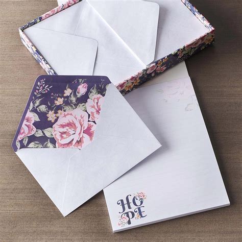 Hope Writing Paper And Envelope Set 1220000135734 Uk