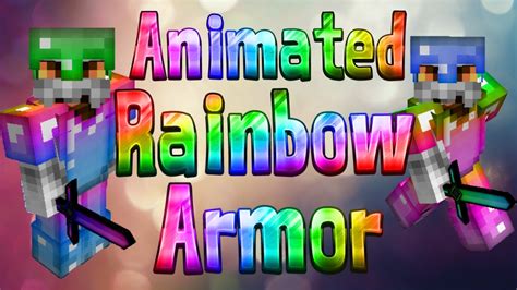 Animated Rainbow Armour 19 110 111 Minecraft Animated