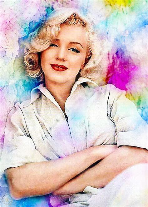 Marilyn Monroe Actress Superstar Diva 35 Aceo Art Print Card Bymarci 4545493790