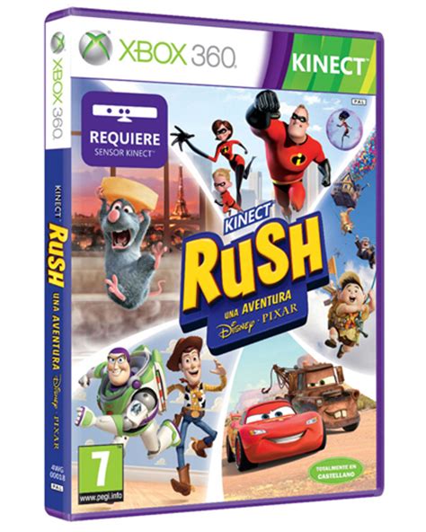 Xbox 360 con kinect 3800 juegos pack 55 5 juegos eleccion u s. Kinect Rush: Una Aventura Disney Pixar Xbox 360 de Xbox ...