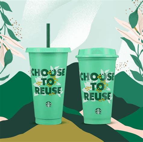 En Starbuck Vaso Reutilizable Gratis Por El Día De La Tierra El Sábado