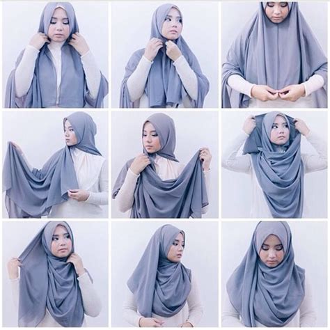 Gambar ini bisa kamu download dengan mutu hd secara gratis disini. Cara Pakai Tudung Bawal Terkini 2017 | Inspirasi fashion ...