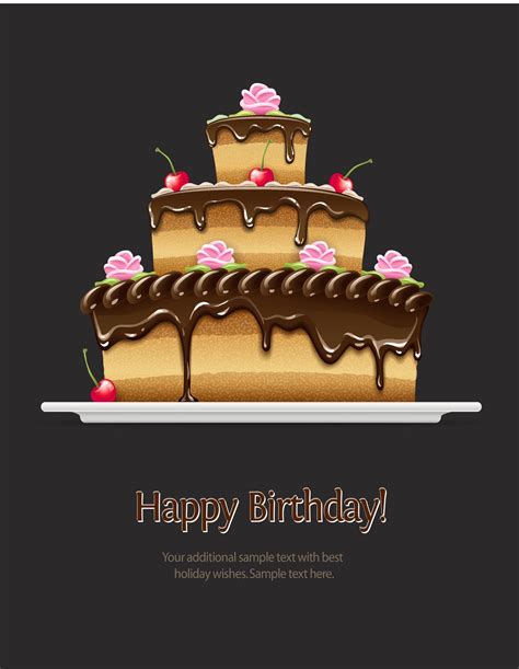 Customize your happy birthday card to make it extra special. 40+ FREE Birthday Card Templates - Template Lab