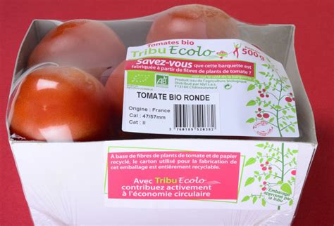 Canadian And French Companies Introduce Packaging From Tomato Plants