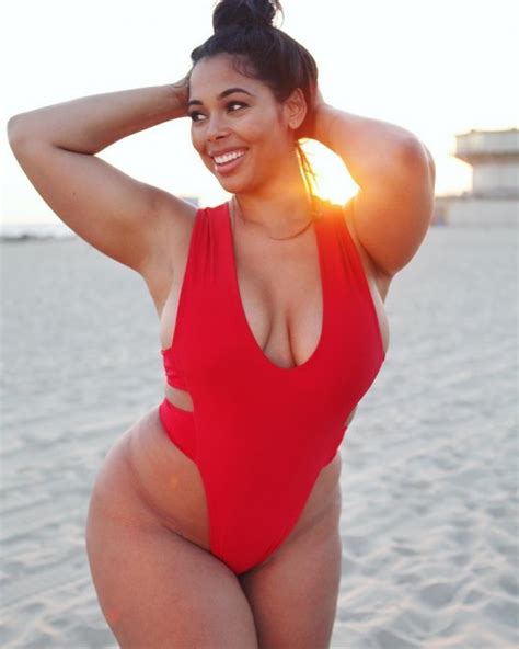 Tabria Majors In A One Piece On The Beach Porn Pic Eporner