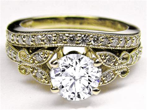 Beautiful handmade diamond band engagement rings from 77 diamonds. Engagement Ring -Diamond Butterfly Vintage Engagement Ring ...