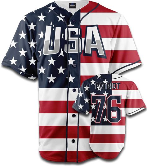 Savage Patriot Mens Shirt Usa Baseball Jersey Mens American Flag