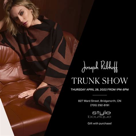Joseph Ribkoff Trunk Show Fall And Winter 2022 Collection Style Boutique