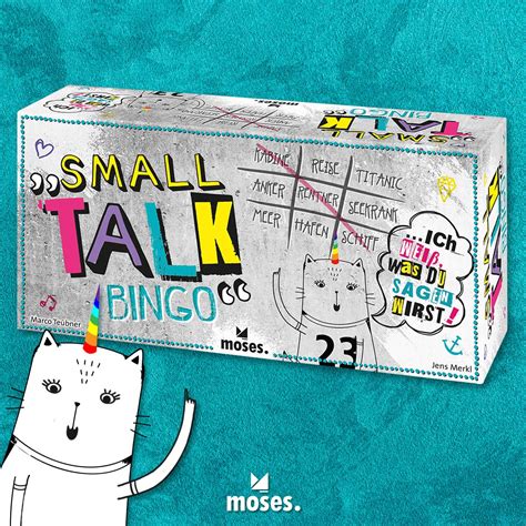 Small Talk Bingo Kommunikationsspiel Moses Verlag