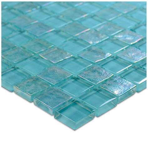 Turquoise 1 X 1 Tile Gt82323t4 Mosaic Glass Tile Aquablu Mosaics