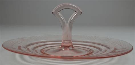 These aren't depression glass but many people collect this pattern of pink glass from the 1980's and 90's. Pink Depression Glass Etched Floral & Criss Cross Pattern ...